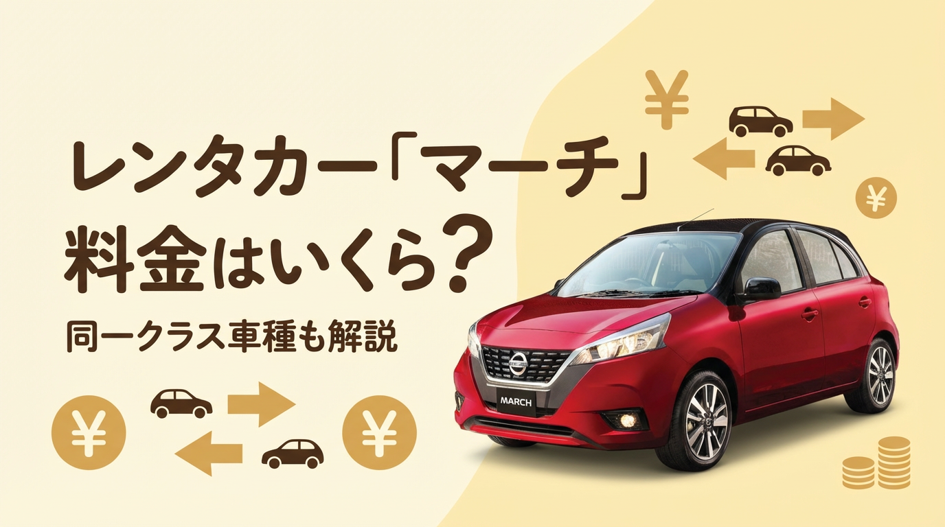 マーチ　レンタカー